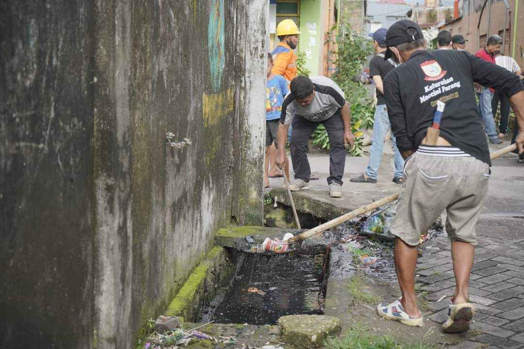 Camat Makassar Monitoring Pelaksanaan Giat Sabtu Bersih