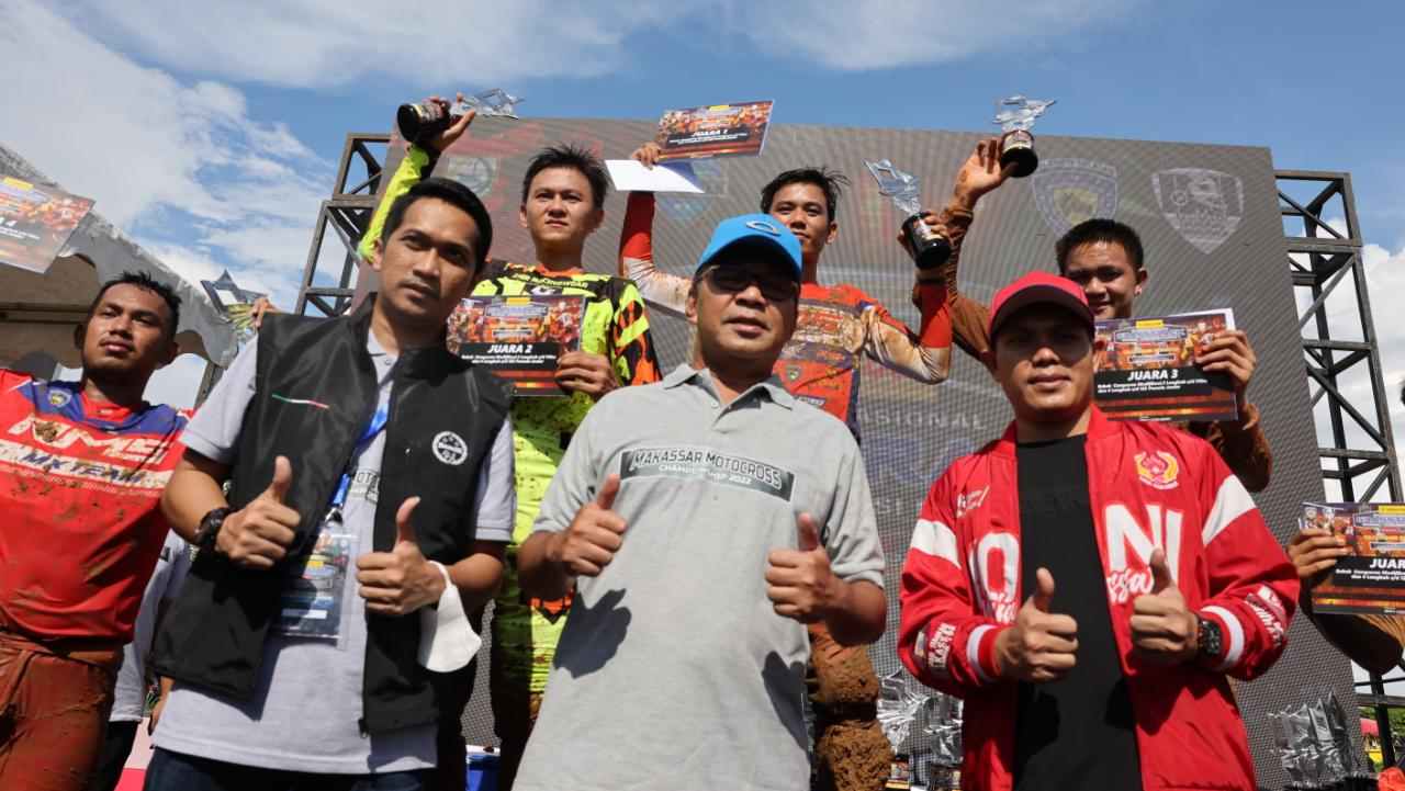 Hadiri Pembukaan Makassar Motorcross 2022, Danny : Bermain Sportif Jaga Kekompakan