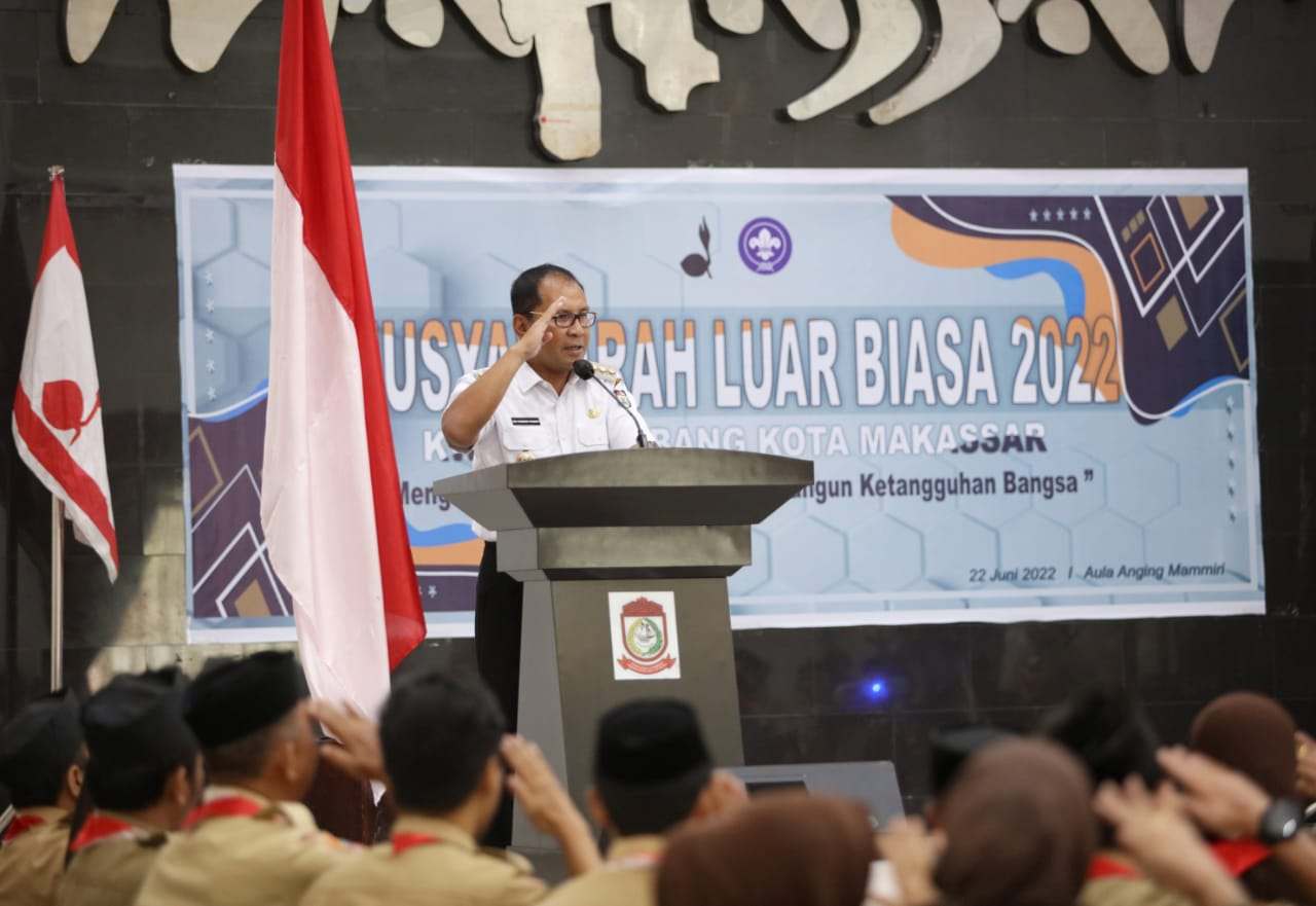 Resmi! Danny Pomanto Buka Musyawarah Luar Biasa Kwarcab Makassar