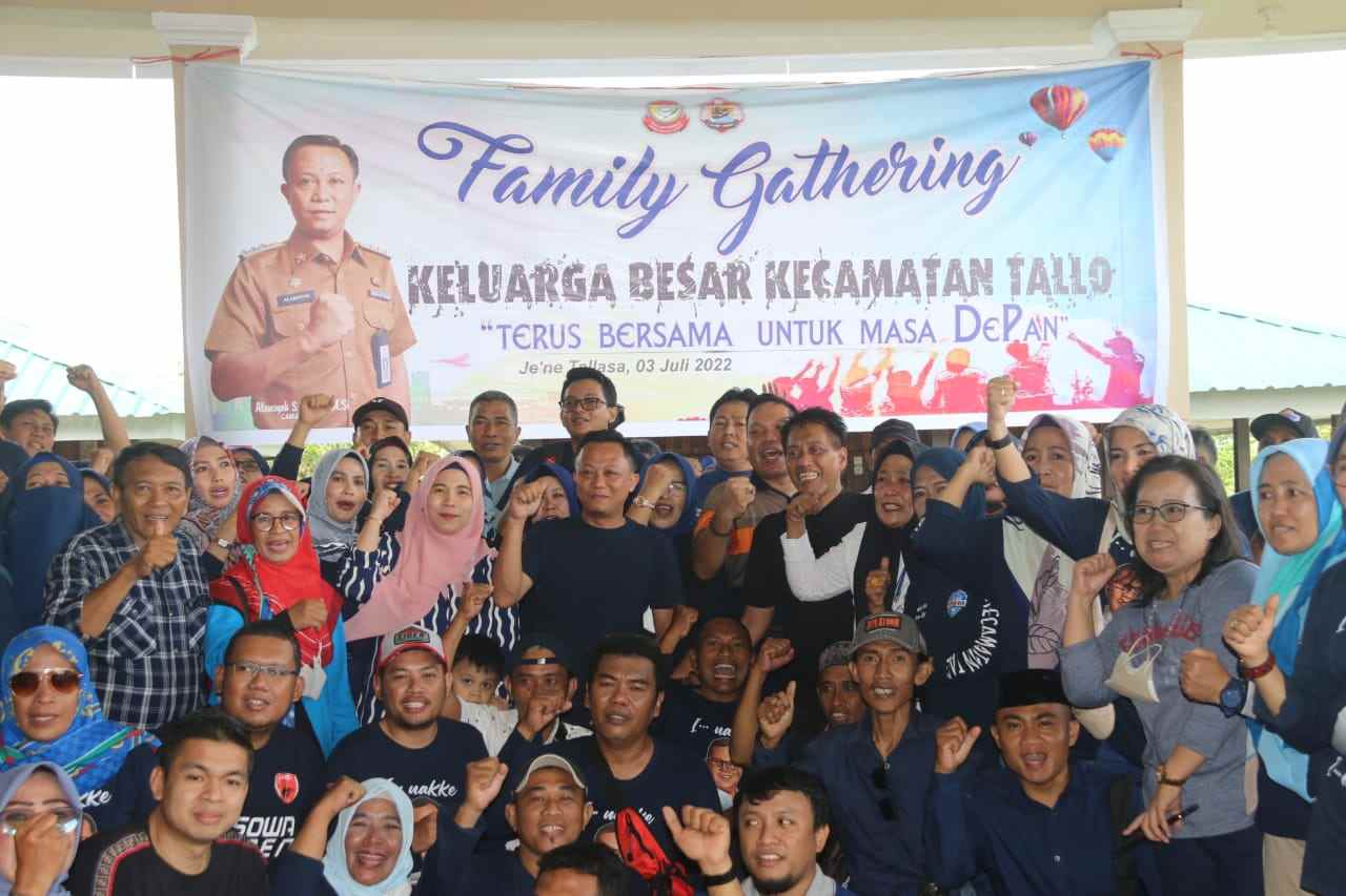 Kuatkan Silaturahmi, Camat Tallo Gelar Family Gathering