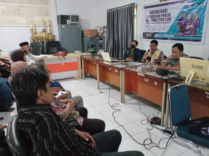 Lurah Mappala Sambut Positif Sosialisasi dari Komisioner Ombudsman Makassar
