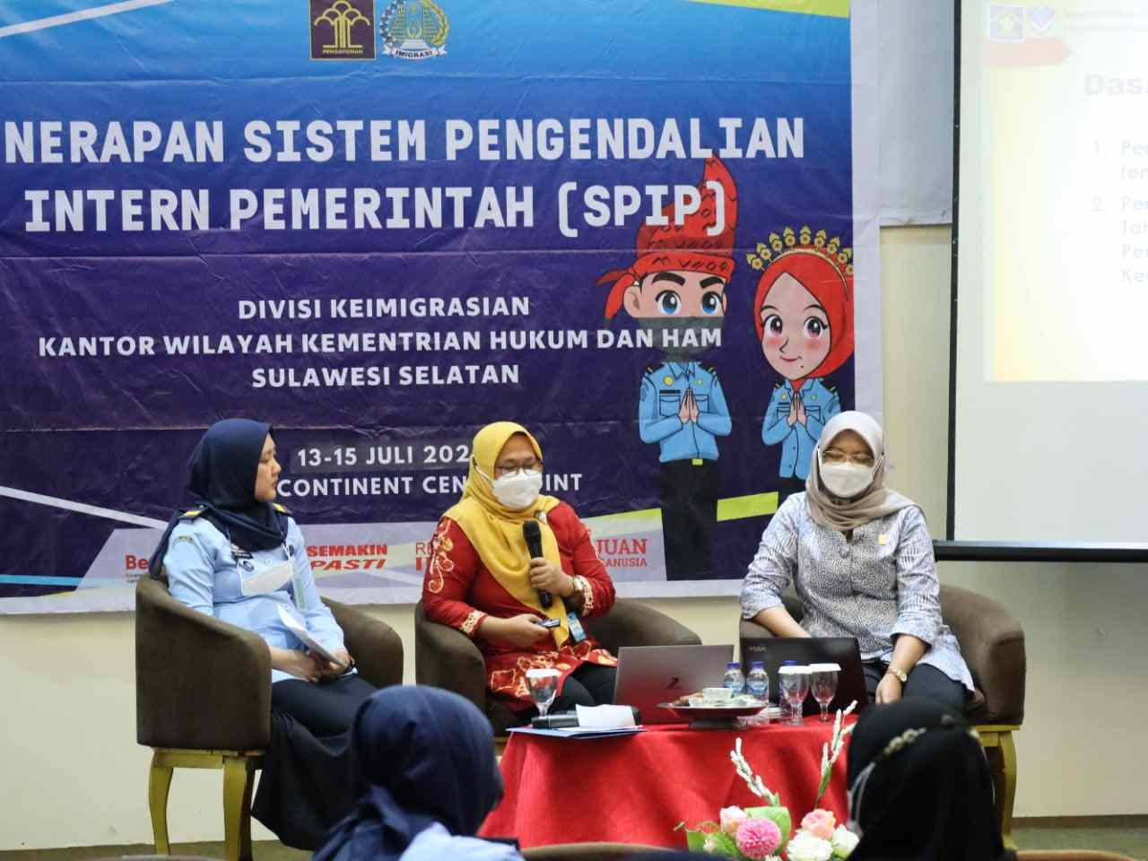 Rudenim Makassar jadi Panitia Kegiatan Penerapan SPIP UPT Keimigrasian Sulsel
