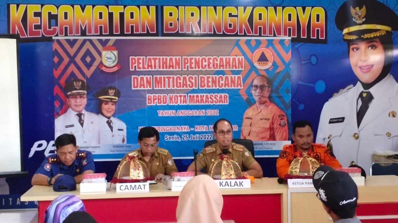 BPBD Makassar Gelar Pelatihan Pencegahan dan Mitigasi