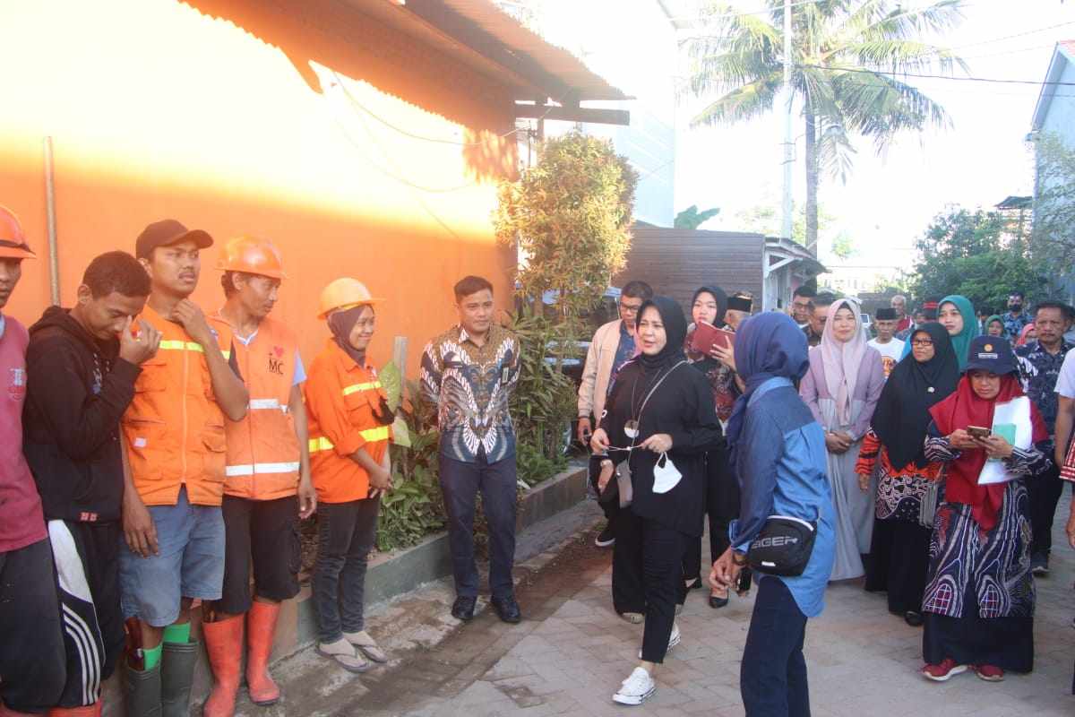 Wawali Kota Makassar Kunjungi Calon Longwis di Kecamatan Rappocini