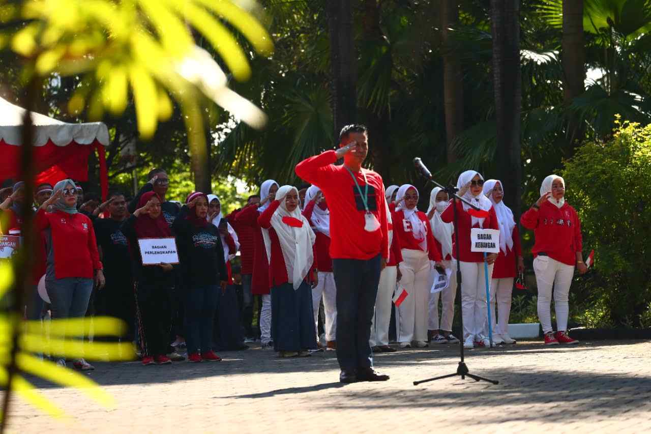 Peringati HUT RI ke-77, Sekretariat DPRD Makassar Gelar Semarak Perlombaan