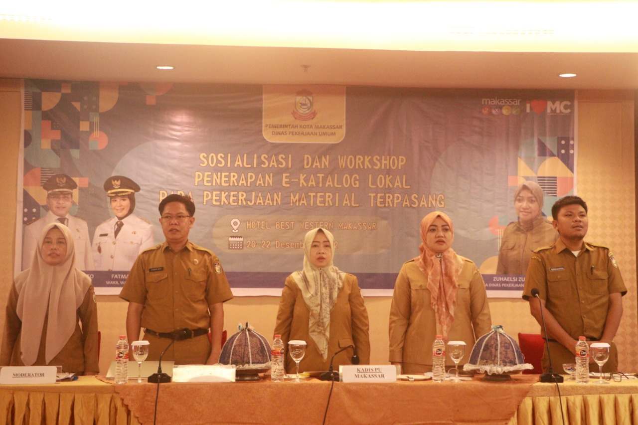 DPU Makassar Sosialisasikan E-katalog, Kadis: Amanat UU