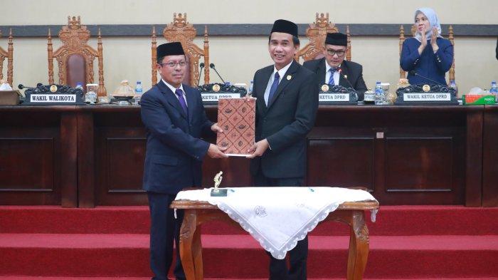 Rapat Paripurna penyampaian rekomendasi terhadap laporan keterangan pertanggungjawaban (LKPJ) Wali Kota Makassar, Tahun Anggaran 2022