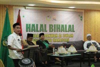 Ketua DPRD Makassar Hadiri Halal Bihalal Lembaga Dakwah Al Ishlah