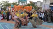 Kontingen Makassar Semarakkan Karnaval Expo Dekranasda Sulsel 2023