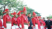 Camat Tallo Menghadiri Upacara Peringatan HUT RI ke 78 Tingkat Kota Makassar