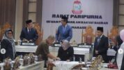 Rudianto Lallo Pimpin Rapat Paripurna Pemberhentian Wawali Makassar.
