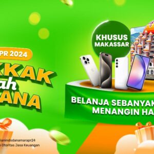 Barakkak Hadiah Indodana Launching di Makassar, Dapatkan Kesempatan Bawa Pulang Hadiahnya. (indodana.id).