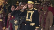 Presiden Joko Widodo Saat Upacara Peringatan Proklamasi 17 Agustus 2024 di Istana Negara IKN