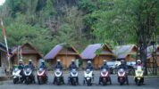 Pecinta Honda PCX160 Ramaikan Gelaran HBD Makassar