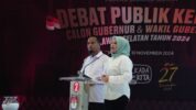 Pasangan Andalan Hati Saat Debat Publik Kedua Pilgub Sulsel