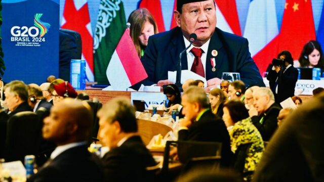 Prabowo Ungkit Masalah Kelaparan dan Makan Bergizi Gratis dalam KTT G20 di Brasil