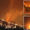 Los Angles Dihantam Tornado Api Firenado Saat Kebakaran Belum Padam