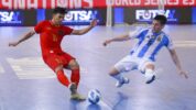 Pertandingan Futsal Indonesia vs Argentina di 4nation World Series 2025