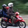 Ilustrasi Mudik Dengan Naik Motor