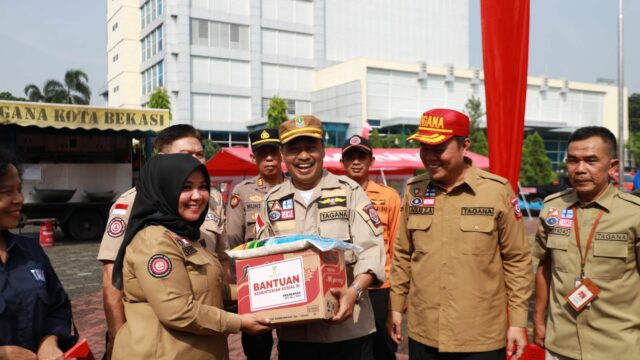 Dinas Sosial Bekasi Kukuhkan 120 Personil Kampung Siaga Bencana