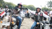 Wali Kota dan Wawali Bekasi Sunmori Bareng Ratusan Rider Sambut HUT RI ke-80