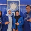 Irma Haeruddin, Husniah Talenrang, Chaidir Syam di Kantor DPP PAN