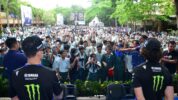 Quartararo dan Rins Meet & Greet Bareng Ratusan Pelajar Mataram