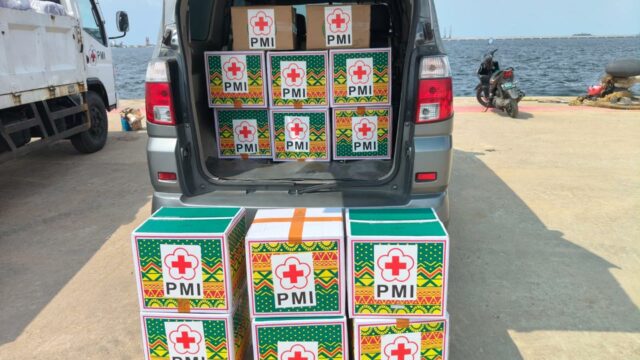 PMI Kirim 1 Ton Abon untuk Pengungsi Banjir Sumatera dan Aceh