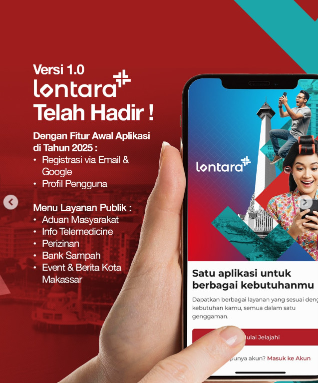 Pemkot Makassar Permudah Akses Layanan Publik dengan LONTARA+